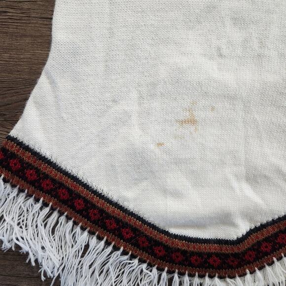 Artesania "Edm" Alpaca Women's Pullover Fringe Hem Sweater Size XL - Picture 8 of 10